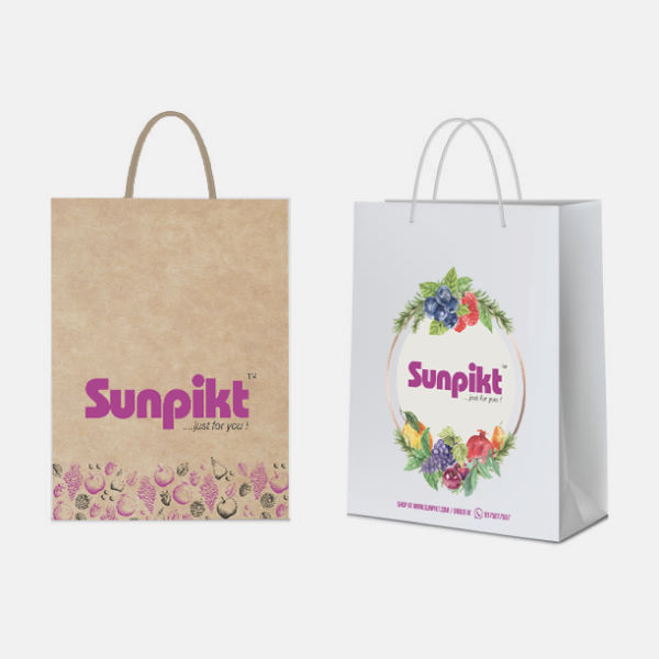 Sunpikt delivery bag. Each bag holds up to two punnets